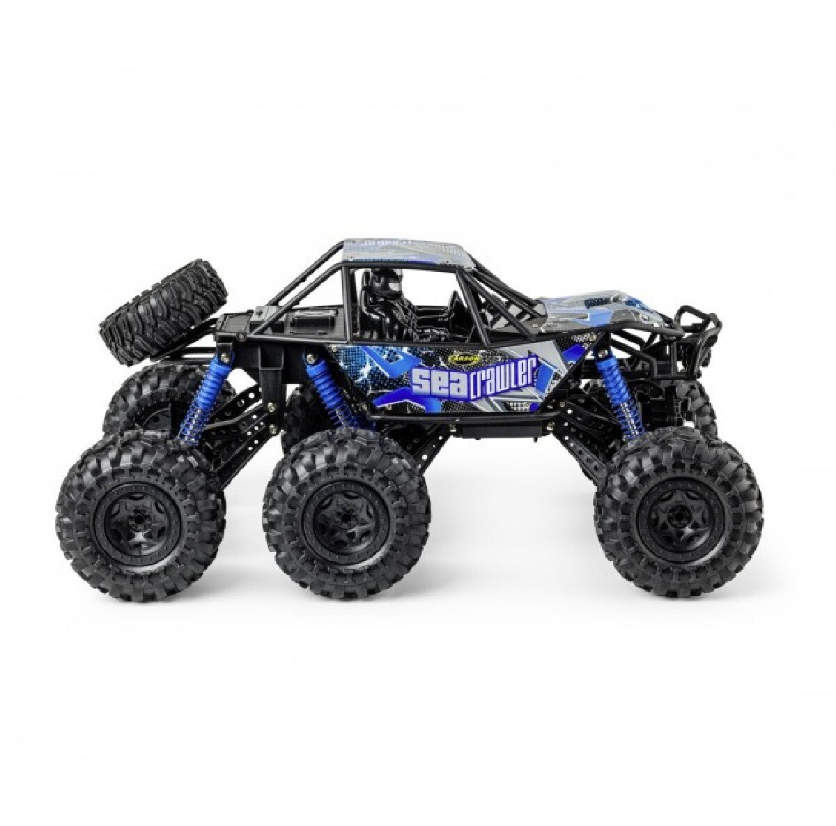 Veículo Anfíbio Sea Crawler 6x6 100% RTR – Blue 5