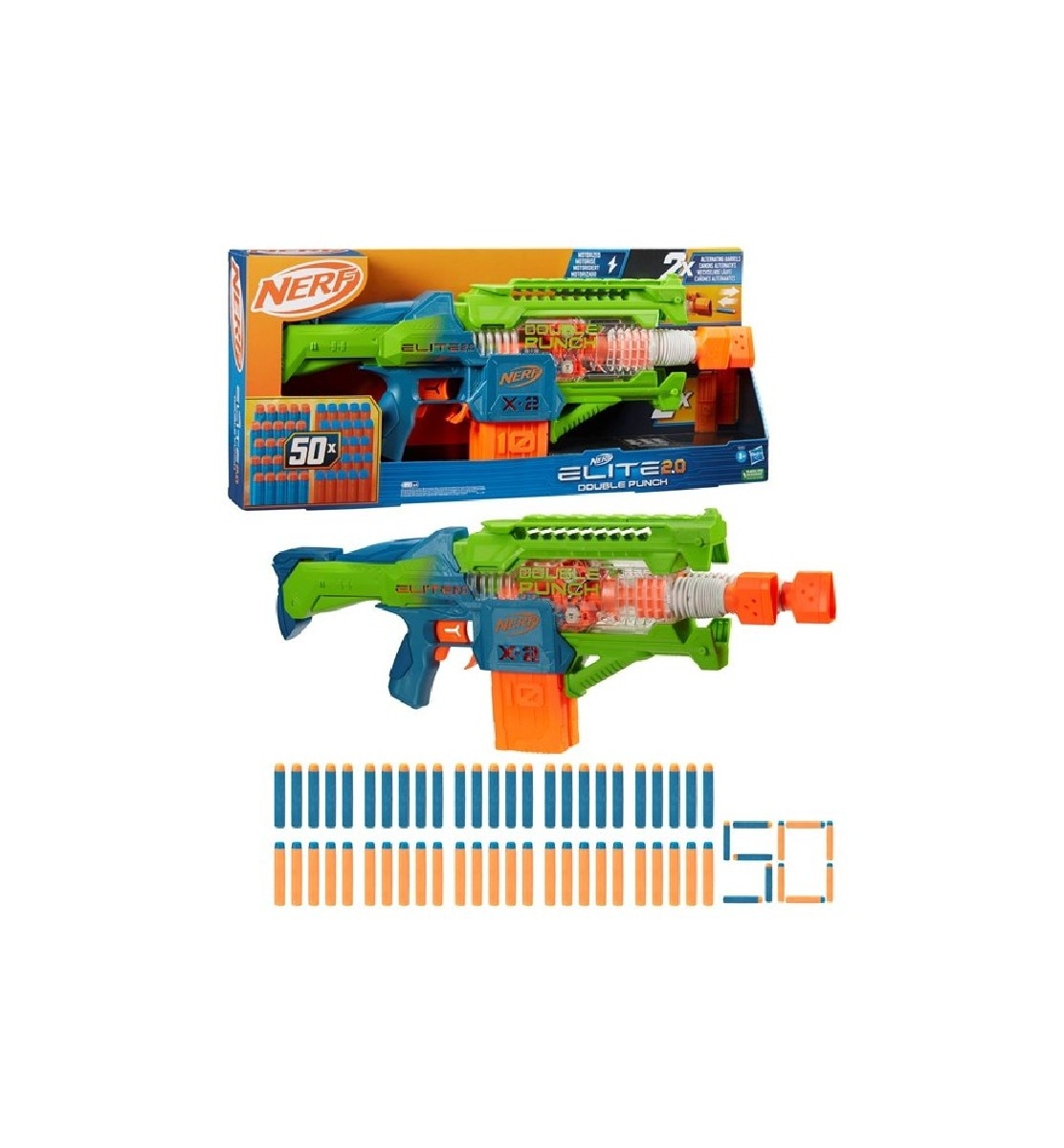 Imagem 0 de Nerf Elite 2.0 Double Punch
