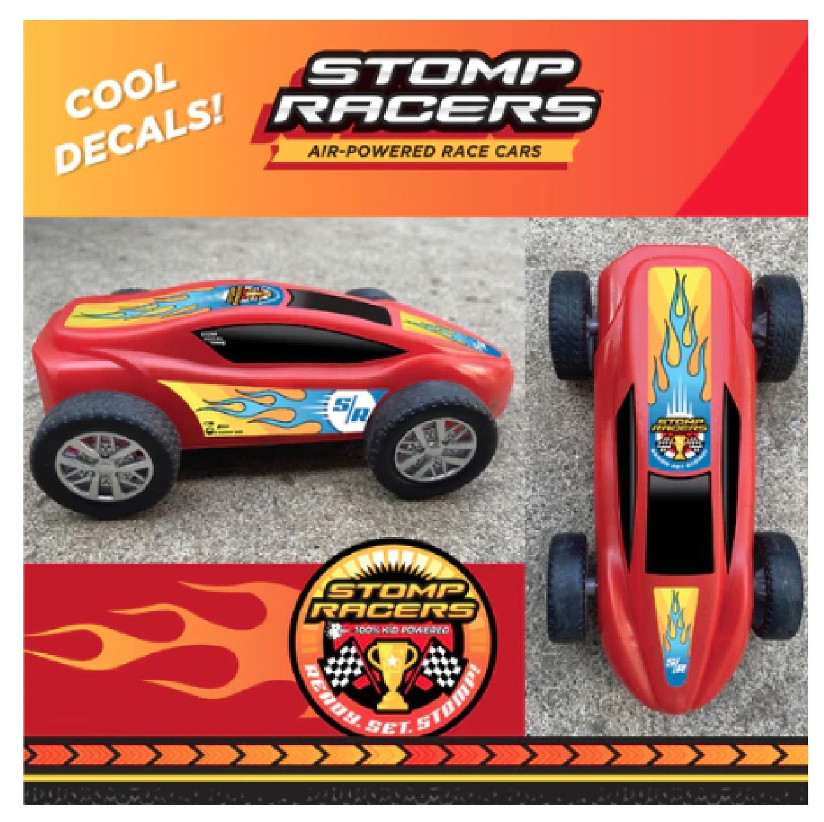 Stomp Rocket® Stomp Racers 4