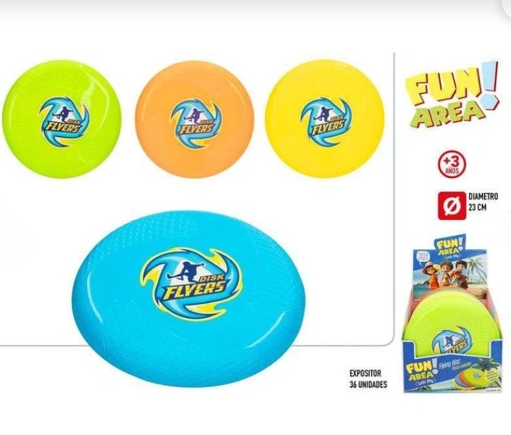 Imagem 0 de Disco Volador 23 cm, Modelos Sortidos, Envio Aleatório