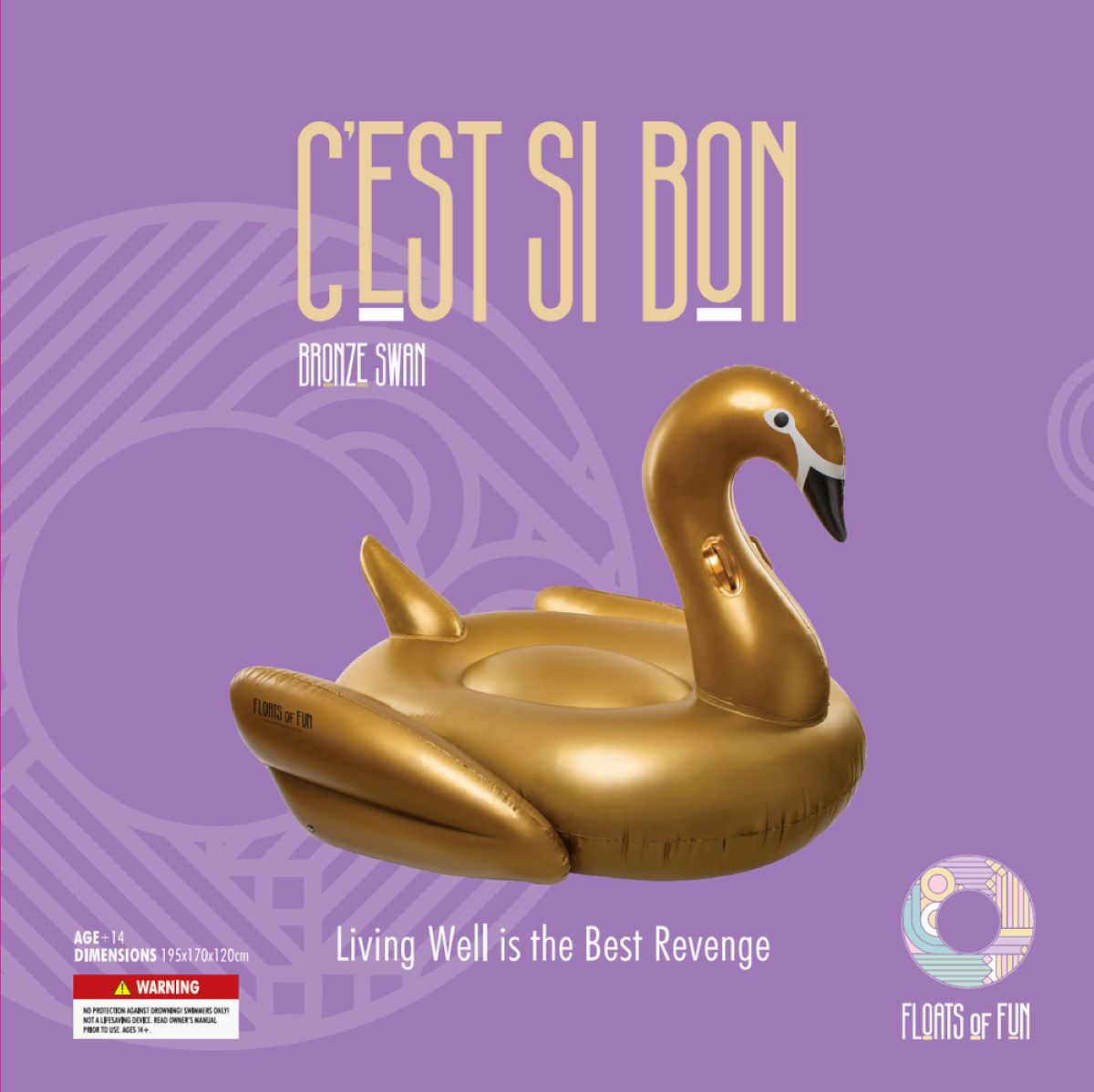 C'est Si Bon Bronze Swan FL02 3