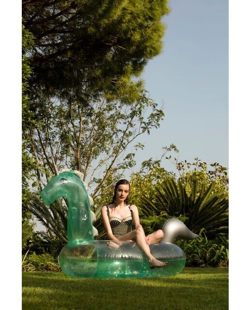 Imagem 0 de Glassy Green Glitter Unicorn FL04