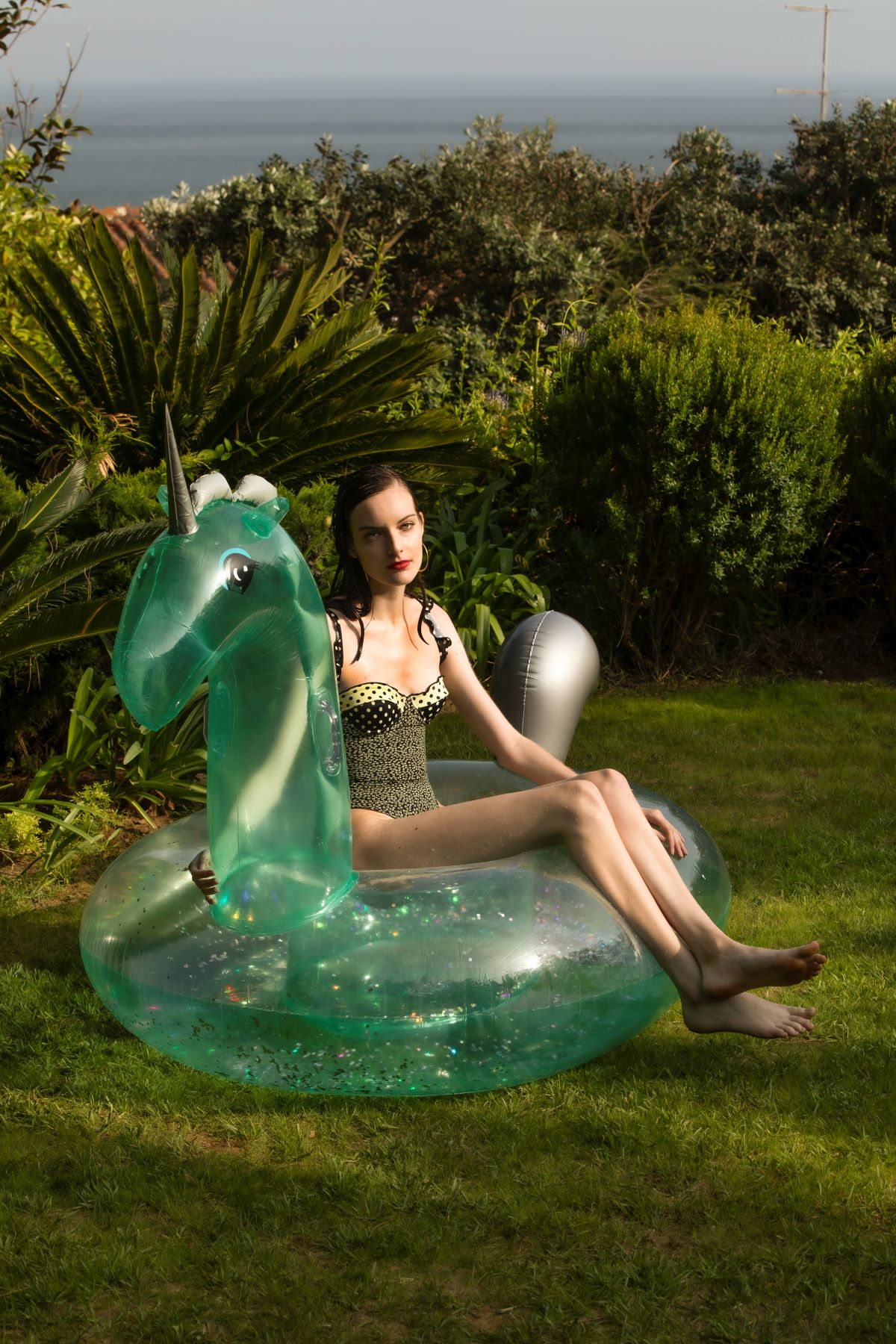 Glassy Green Glitter Unicorn FL04 2