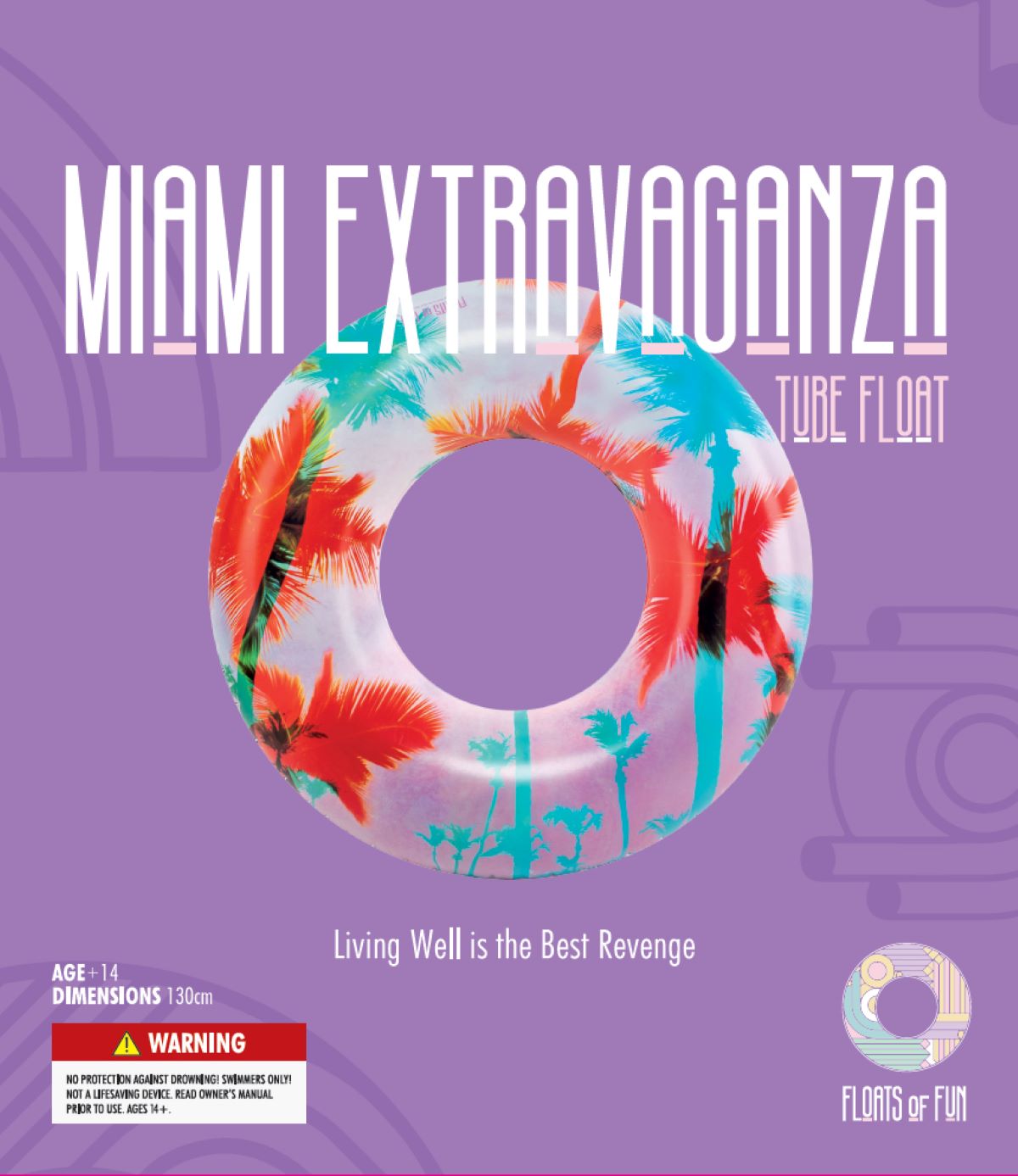 Miami Extravaganza Tube Float FL08 4