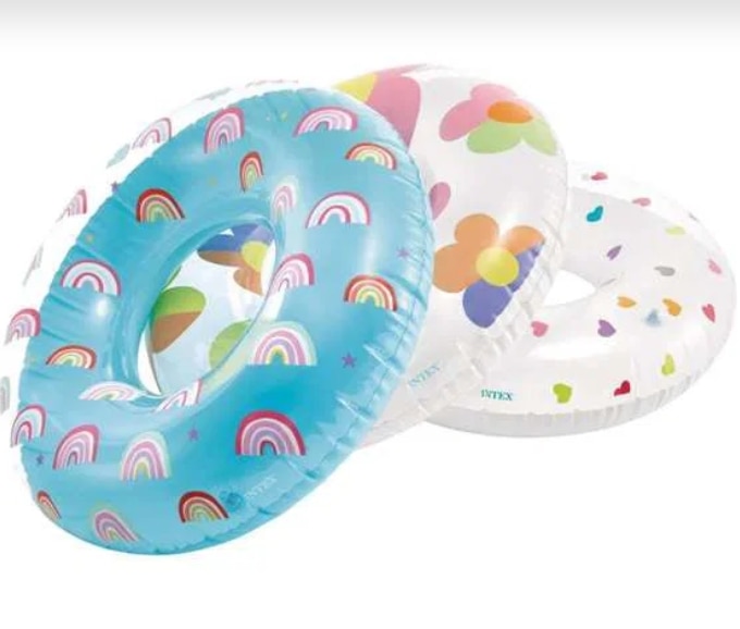 Imagem 0 de Bóia inflável em forma de roda Intex Magic Tubes 81 cm - Modelos Sortidos Envio Aleatório