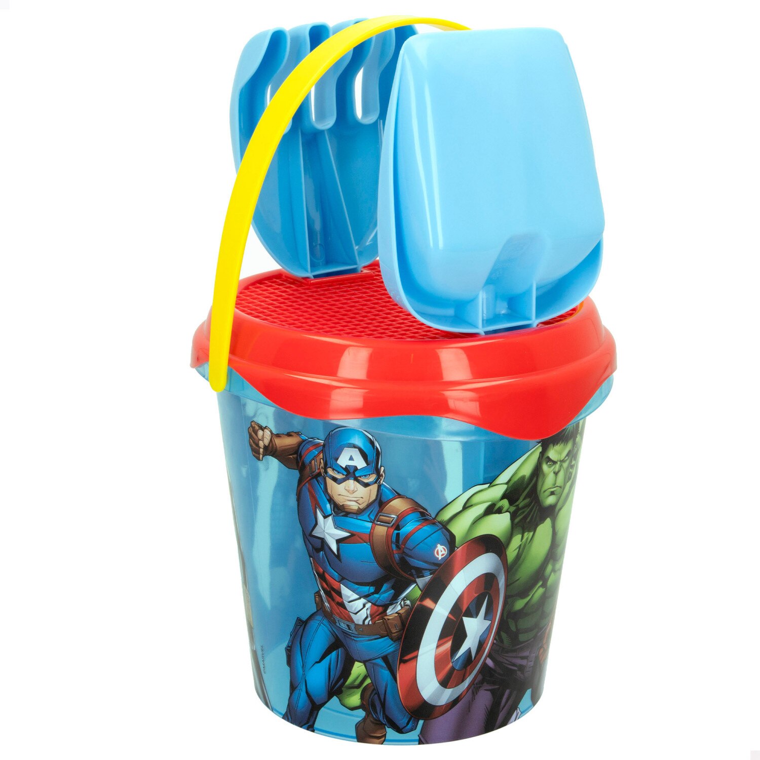 Conjunto de Praia dos Vingadores com Balde e Acessórios 2