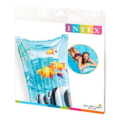 Colchão Estampado Intex 183 x 69 Modelos Sortidos, Envio Aleatório 2