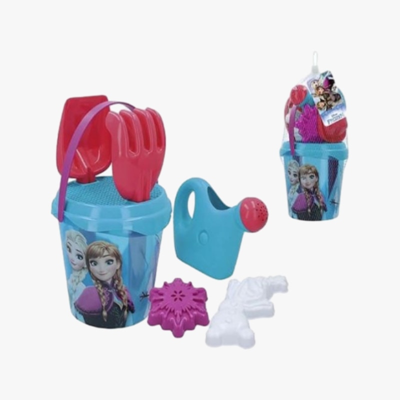 Imagem 0 de Conjunto Balde de Praia Frozen com Acessórios
