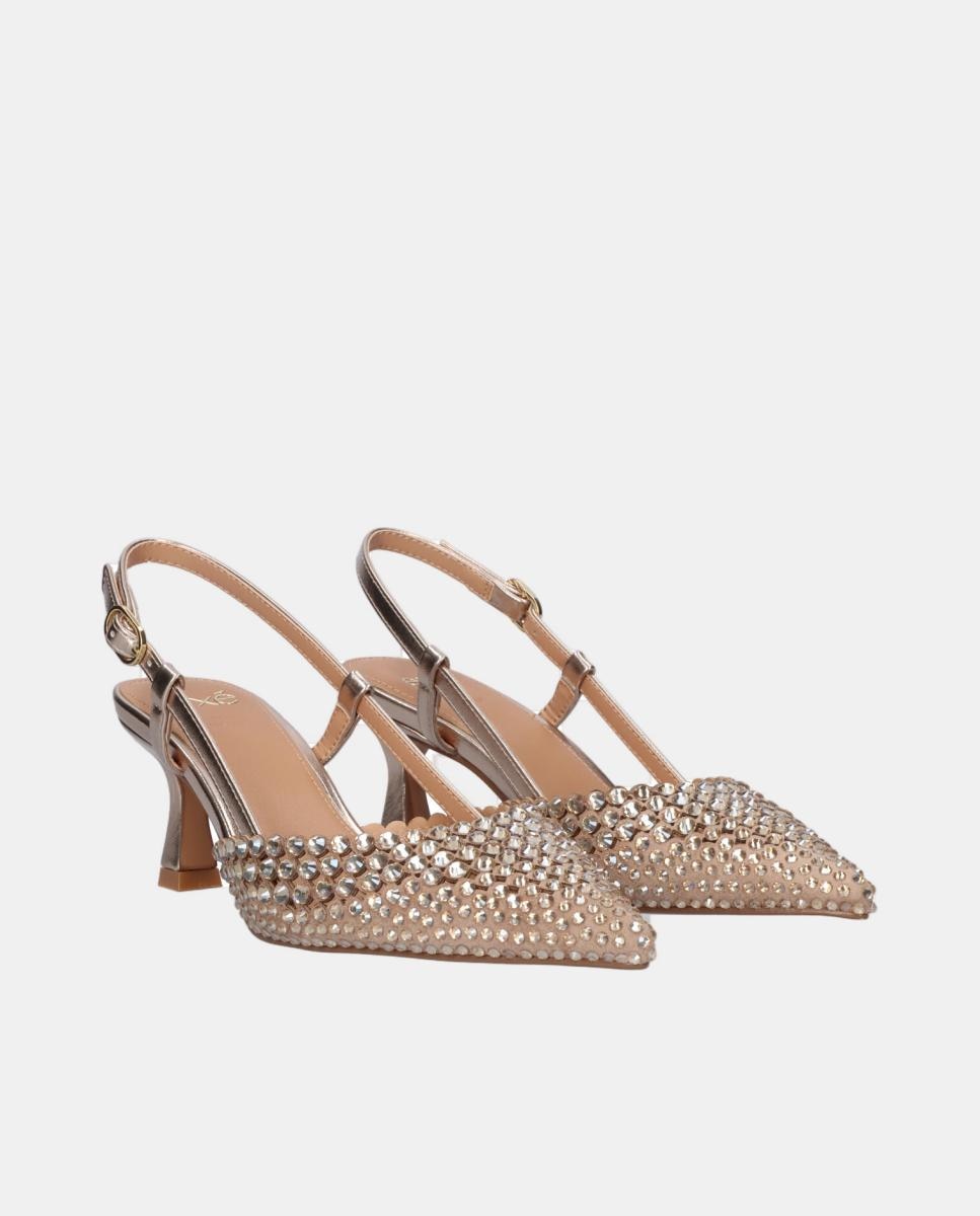 Sapato Tacão - Gold 2