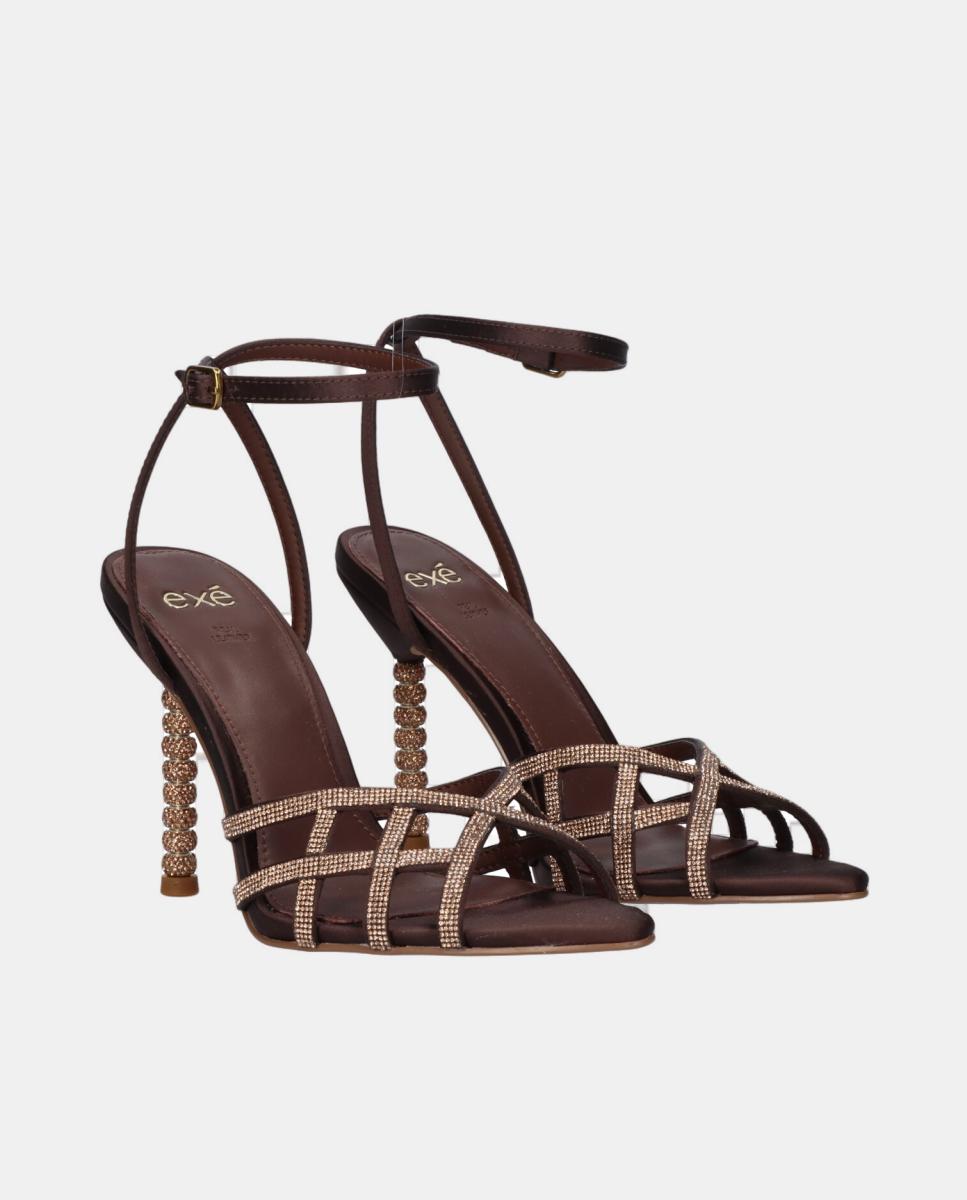 Sandália de Tacão - Brown 2