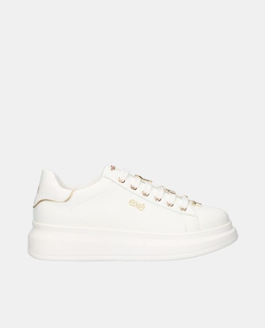 Imagem 0 de Sapatilhas em Textil com Cordões - White