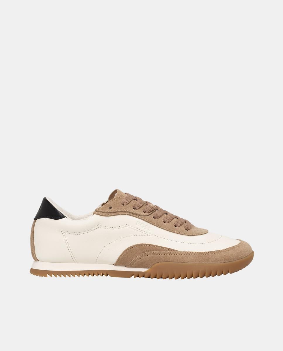 Imagem 0 de Sapatilhas em Pele Tipo Camurça e Sola Baixa