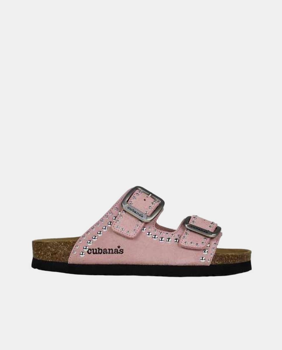 Imagem 0 de Sandália em Pele - Rosa