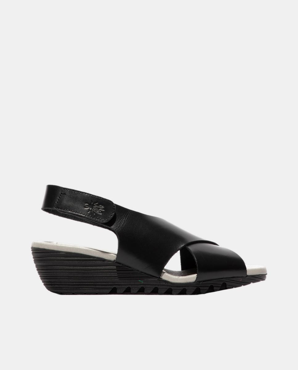 Imagem 0 de Sandálias em Pele - Preto