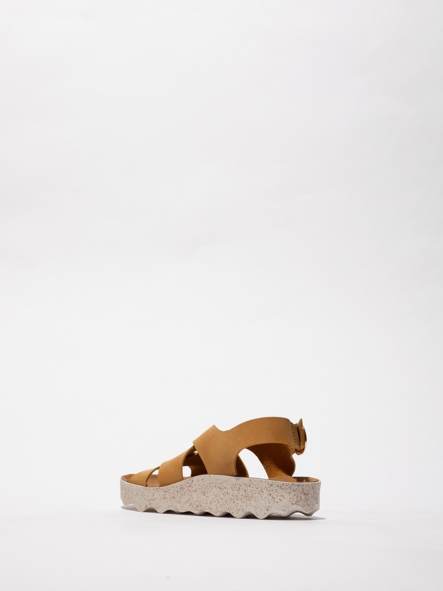 Sandália de tiras cruzadas - Camel Camel-3
