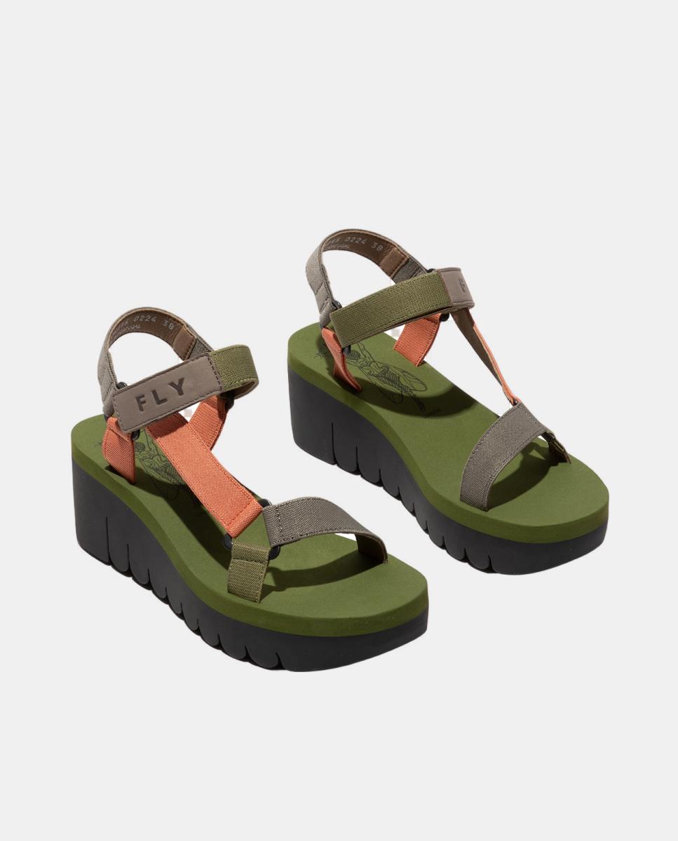 Sandálias em Pele - Multicolor Multicolor-2
