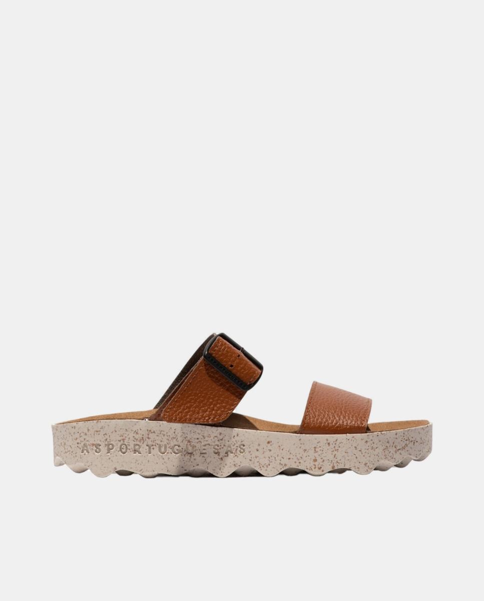 Imagem 0 de Sandália Plana - Tan