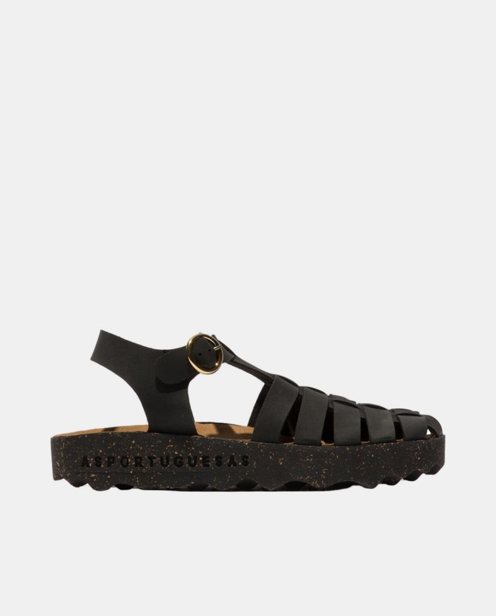 Imagem 0 de Sandália Plana - Preto