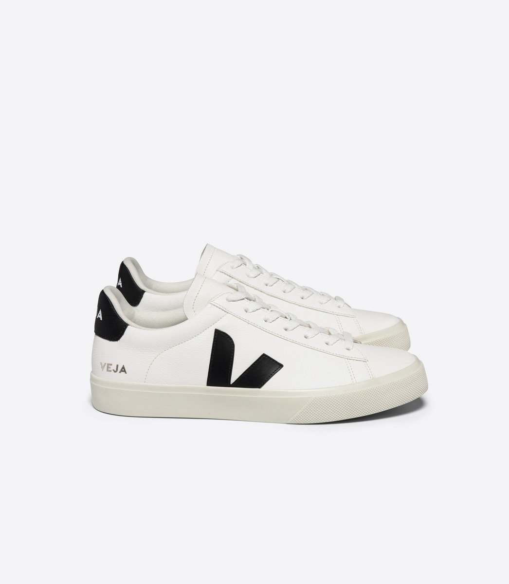 Imagem 0 de Sapatilhas Campo Leather Extra White Black