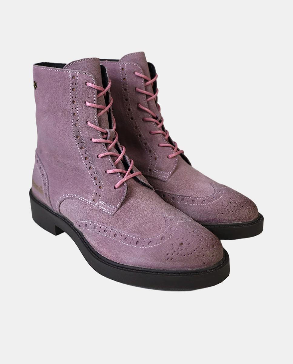 Botim de Camurça - Rosa 4