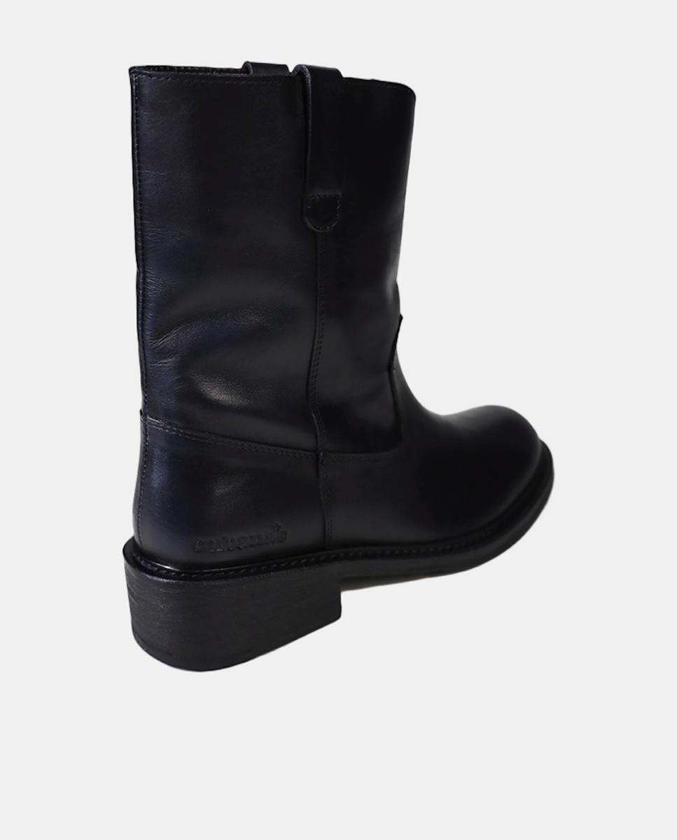 Botim de Pele - Preto 3
