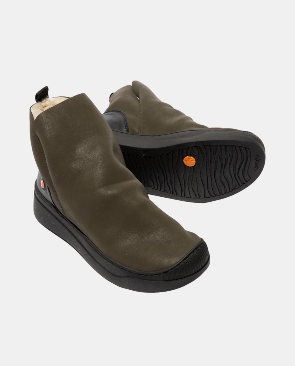 Botim Pull On em Textil - ALE Verde-escuro-4