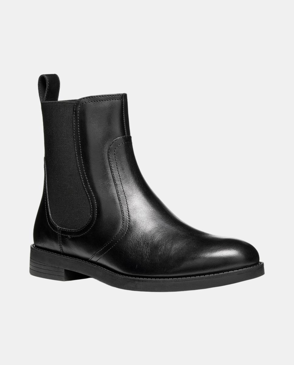 Botas de cano baixo Preto-2
