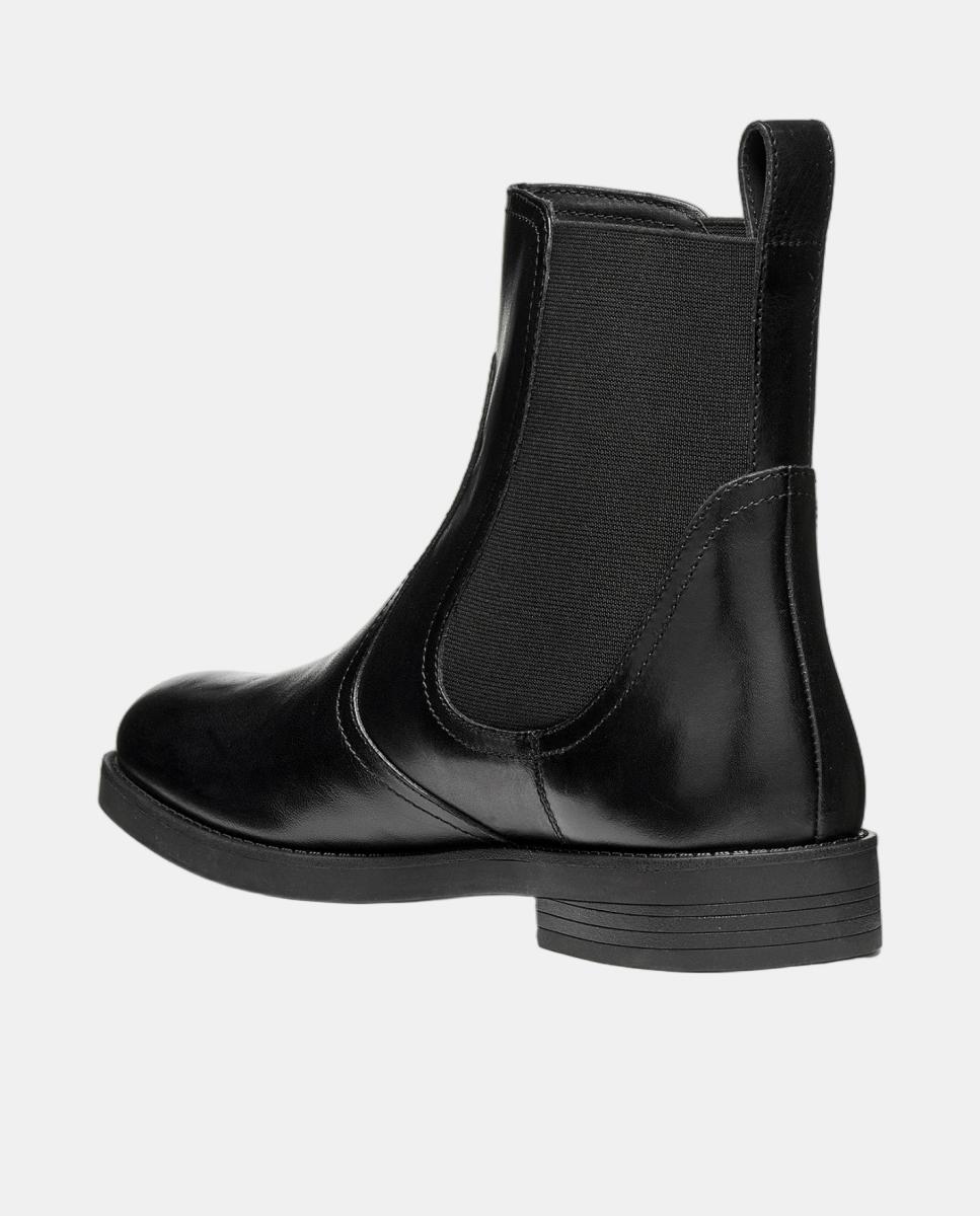 Botas de cano baixo Preto-3