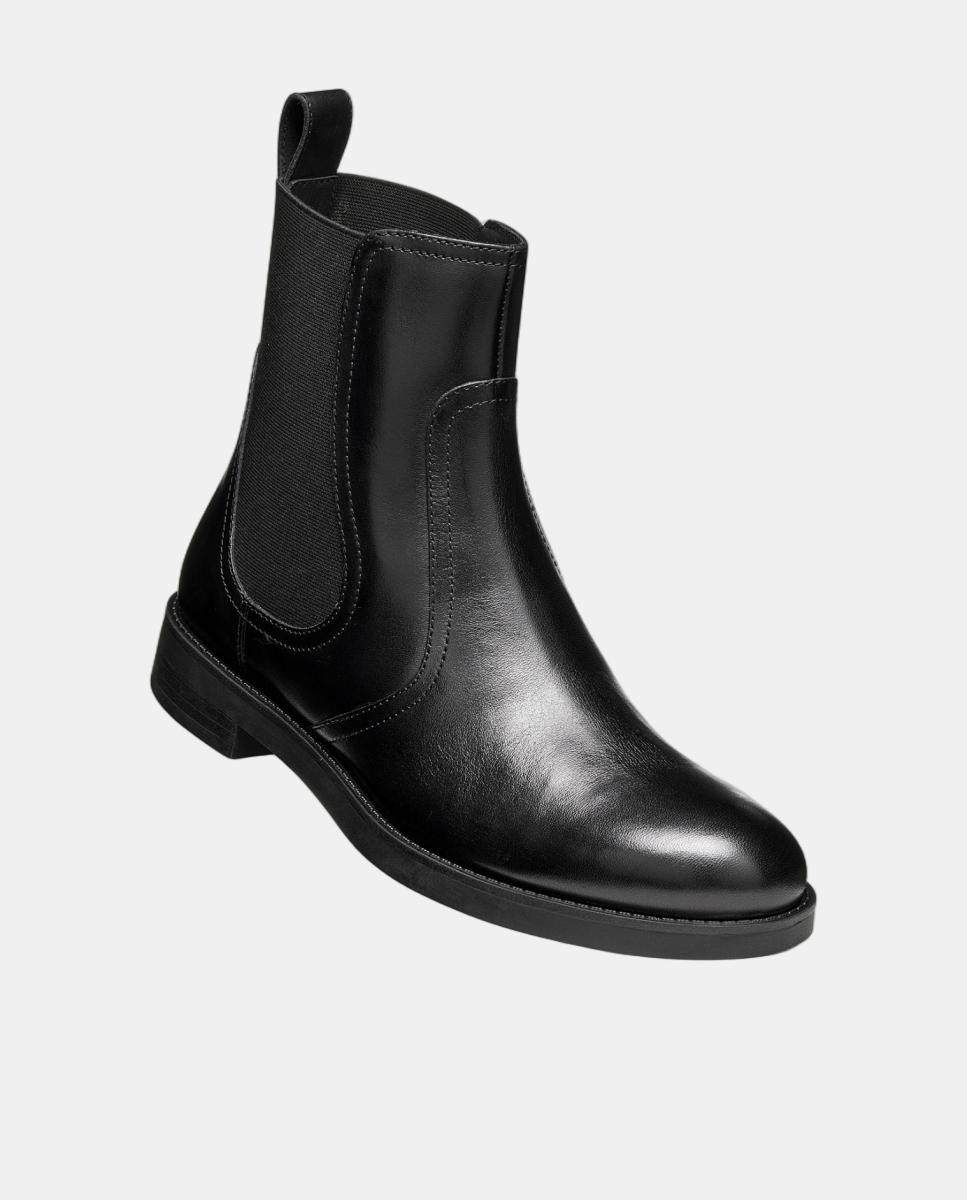 Botas de cano baixo Preto-4