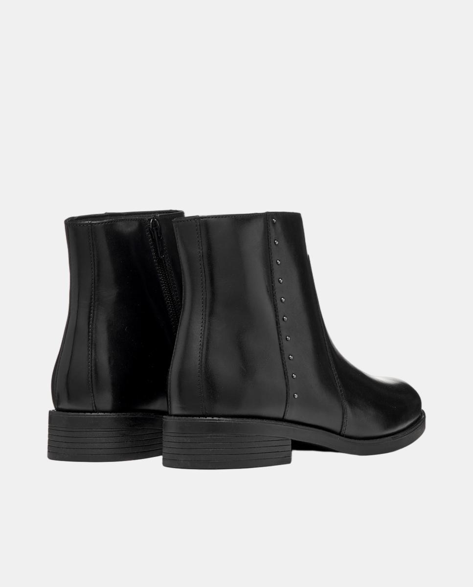 Botas de cano baixo Preto-4