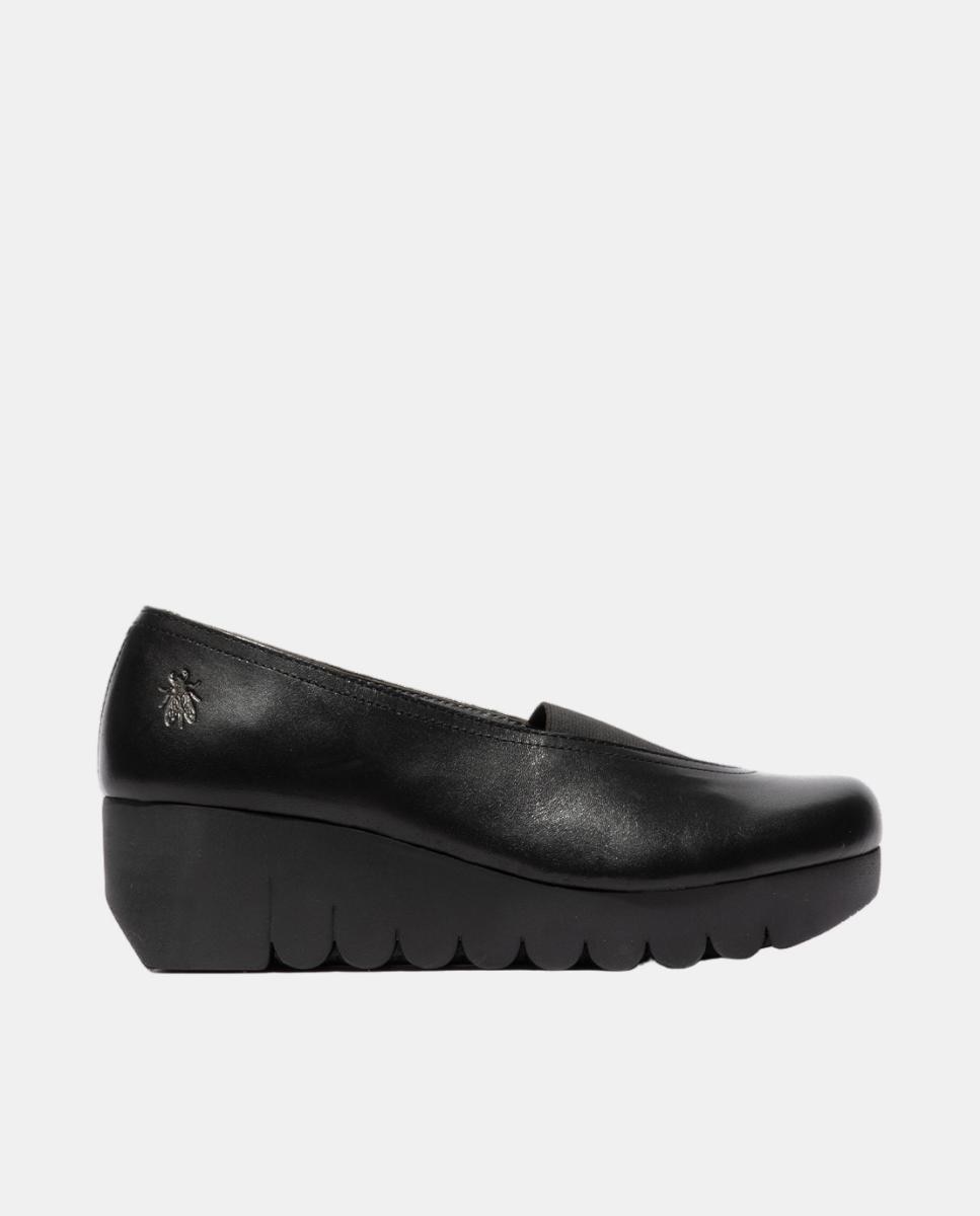 Imagem 0 de Sapato com Elastico em Pele Slip-On