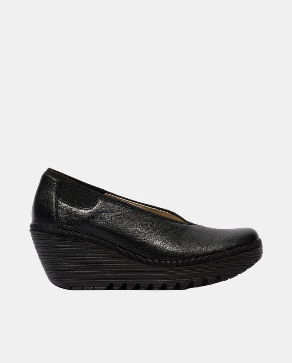 Imagem 0 de Sapato com Elástico em Pele Slip-On