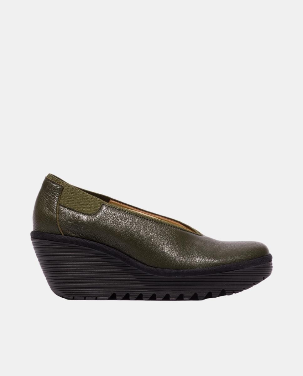 Imagem 0 de Sapato com Elástico em Pele Slip-On