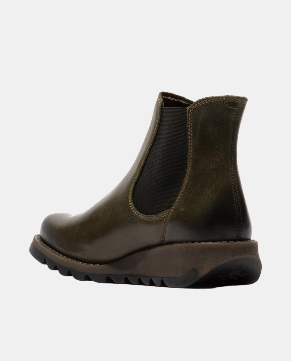 Botim em Pele Slip-On 3