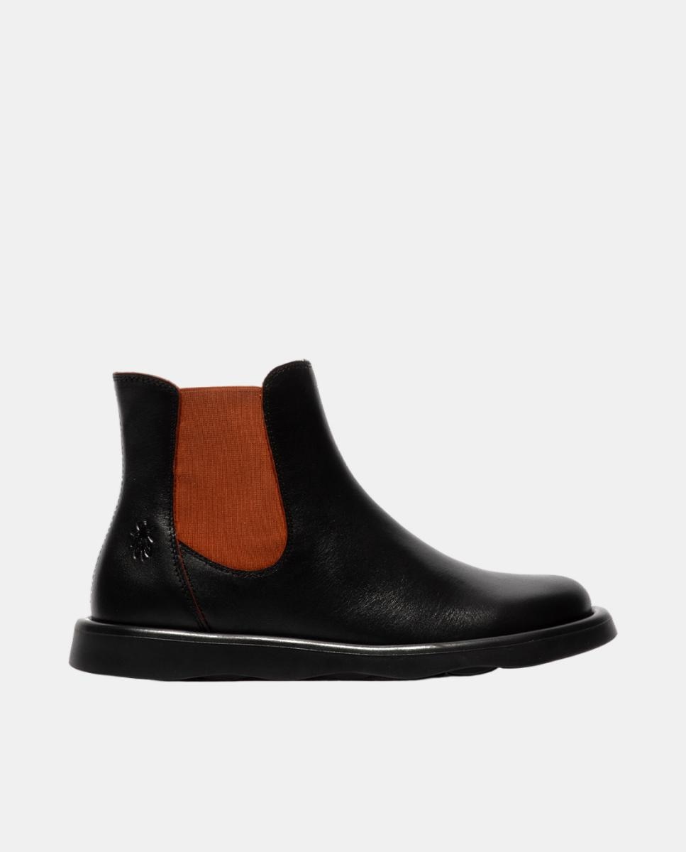 Imagem 0 de Botim em Pele Slip-On