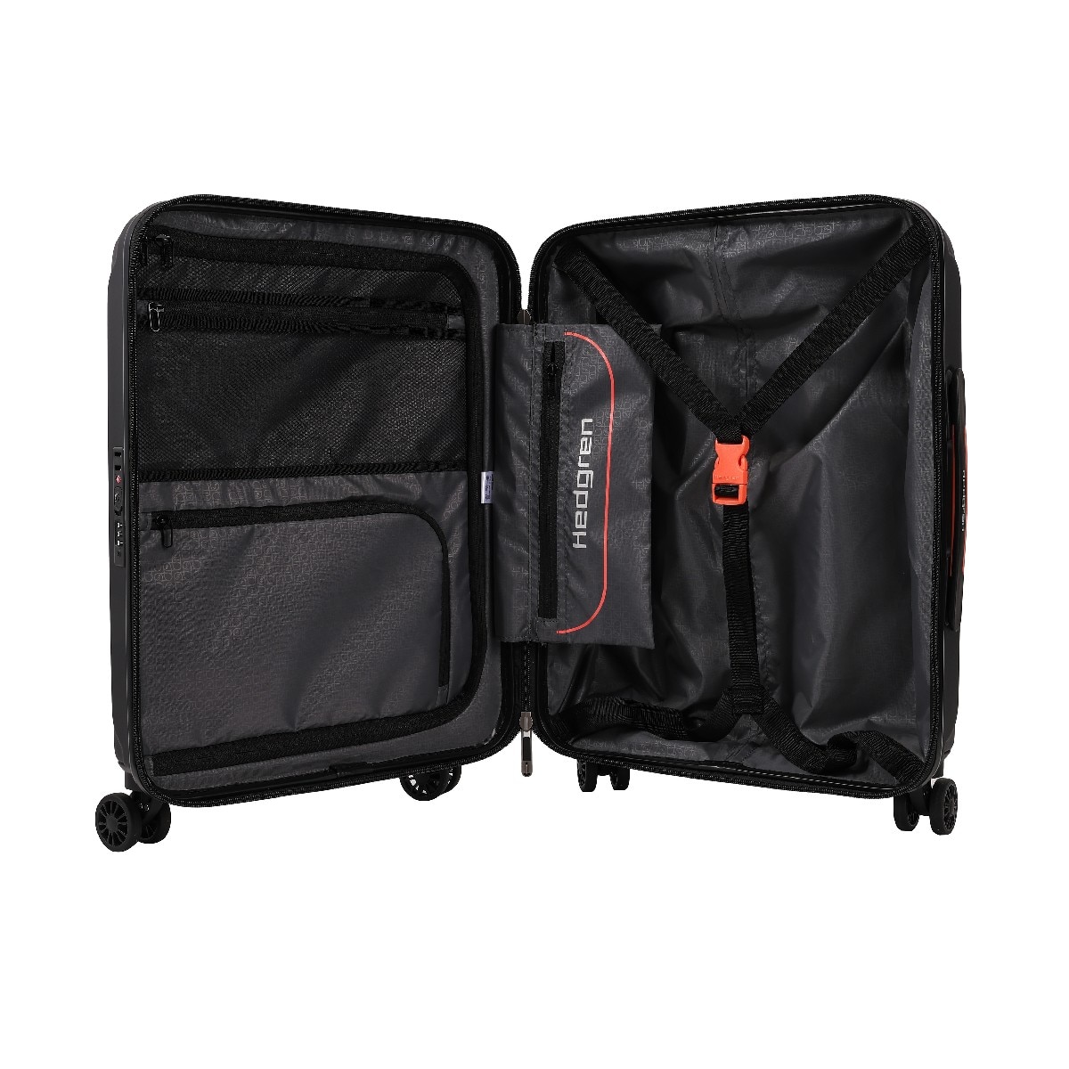 Bagagem de Cabine em PRETO 55 cm HEDGREN GRIP XS HCMBY01XS Preto-8