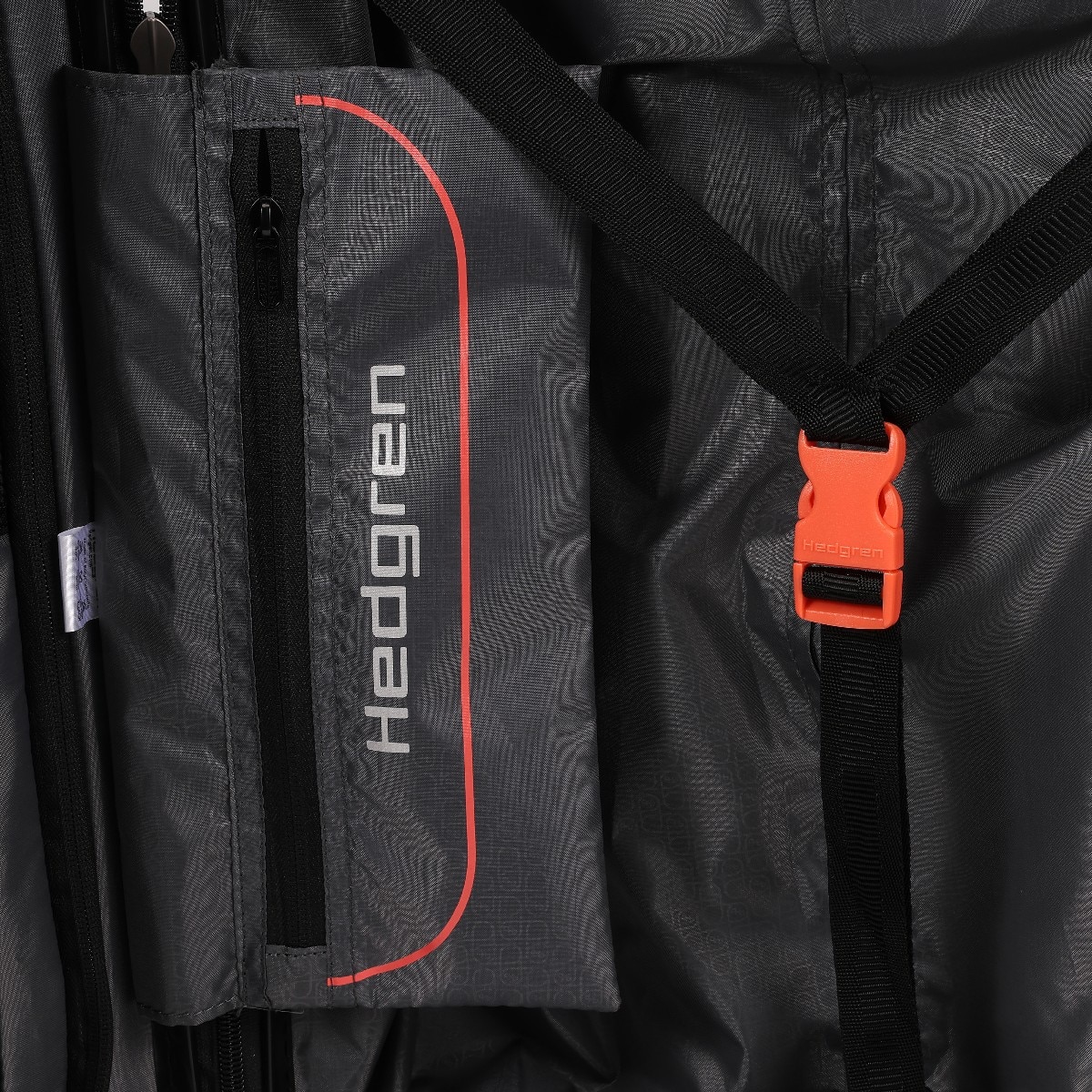 Bagagem de Cabine em PRETO 55 cm HEDGREN GRIP XS HCMBY01XS Preto-9