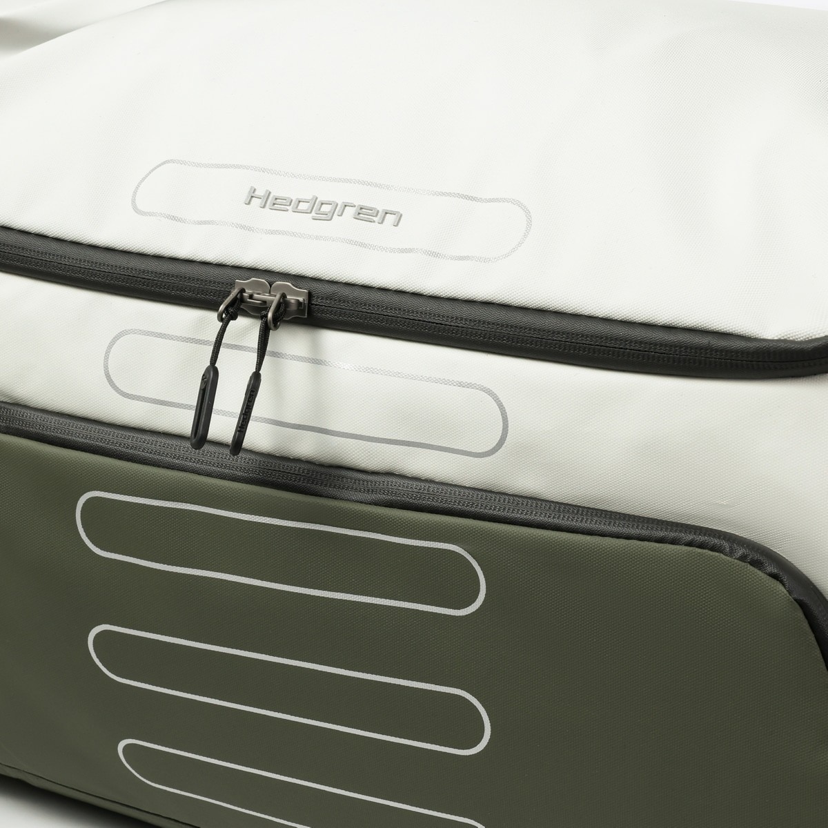Saco de Viagem  em CINZENTO ENIGMÁTICO/VERDE AZEITONA 55 cm HEDGREN SOJOURN P HCMBP11 Cinzento-3