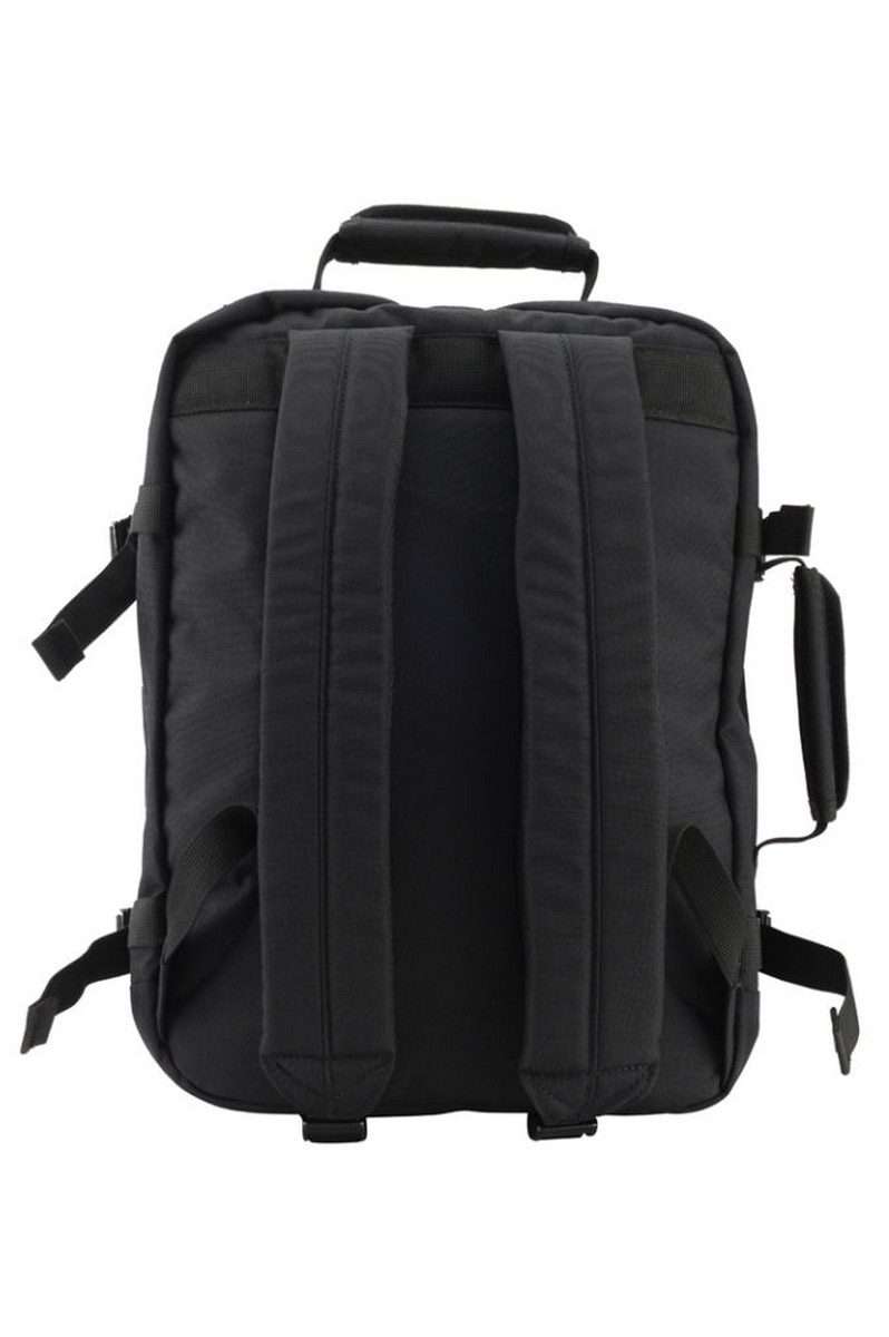 Mochila Mini CZ08 flexível preta pequena, com capacidade para 28 L Preto-2