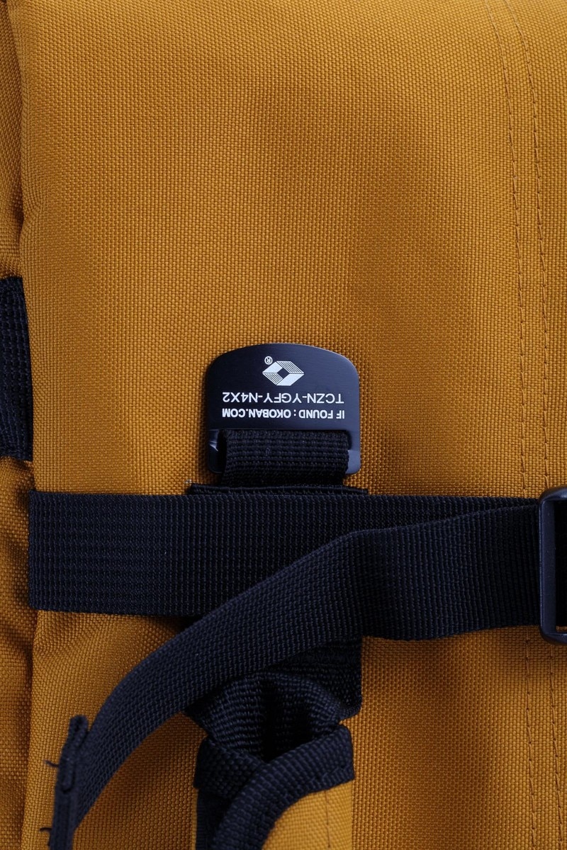 Mochila Mini CZ08 flexível laranja pequena, com capacidade para 28 L Laranja-5