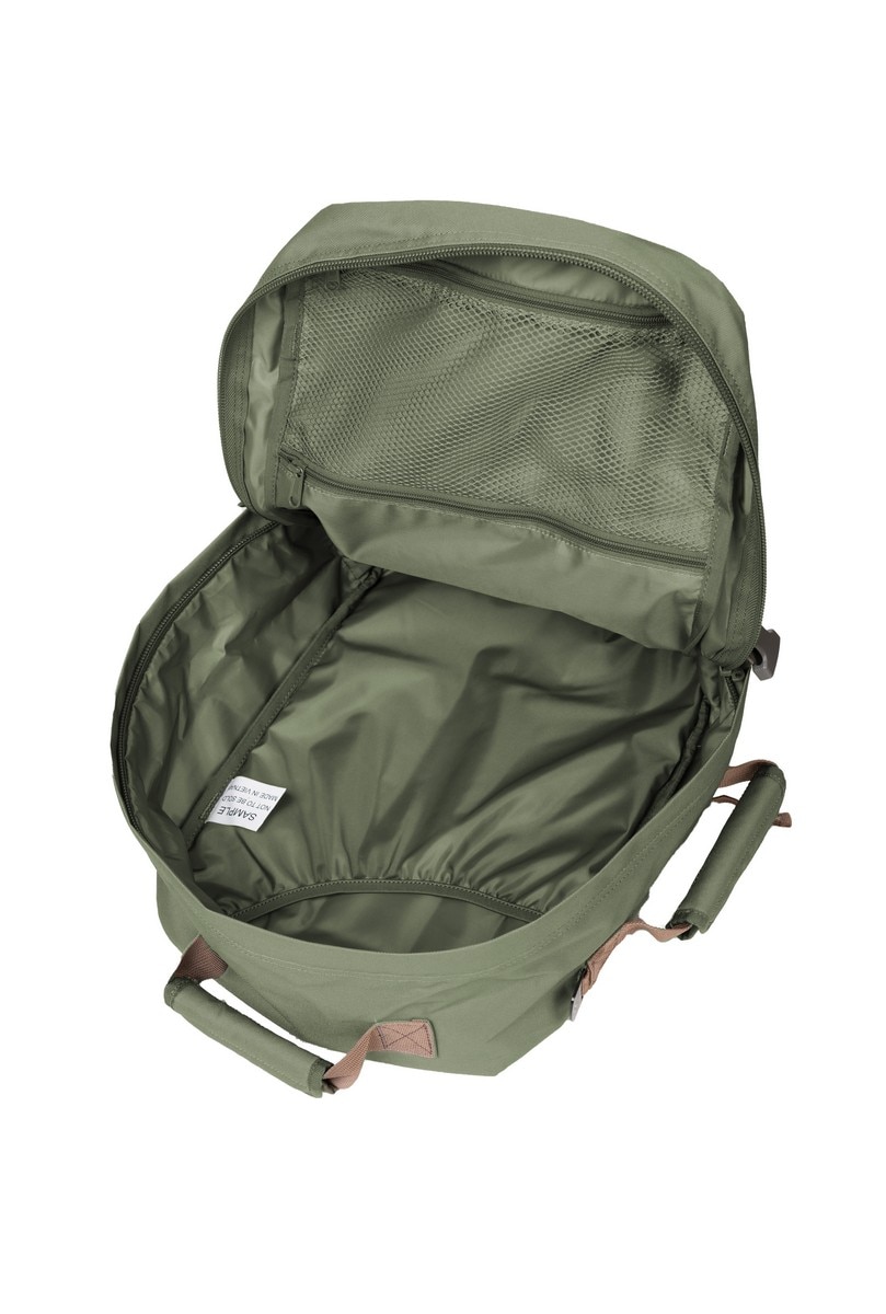 Mochila Mini CZ08 Flexível com Capacidade para 28 L - Caqui Verde-8