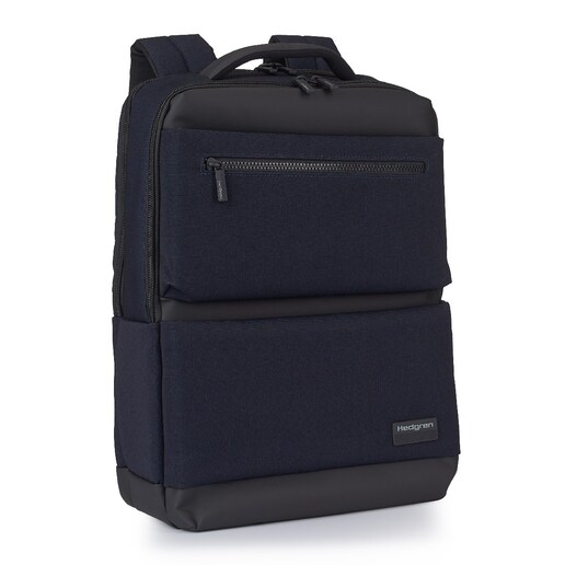Imagem 0 de Mochila 2 Compartimentos em Azul Elegante 15,6" RFID HEDGREN script HNXT05