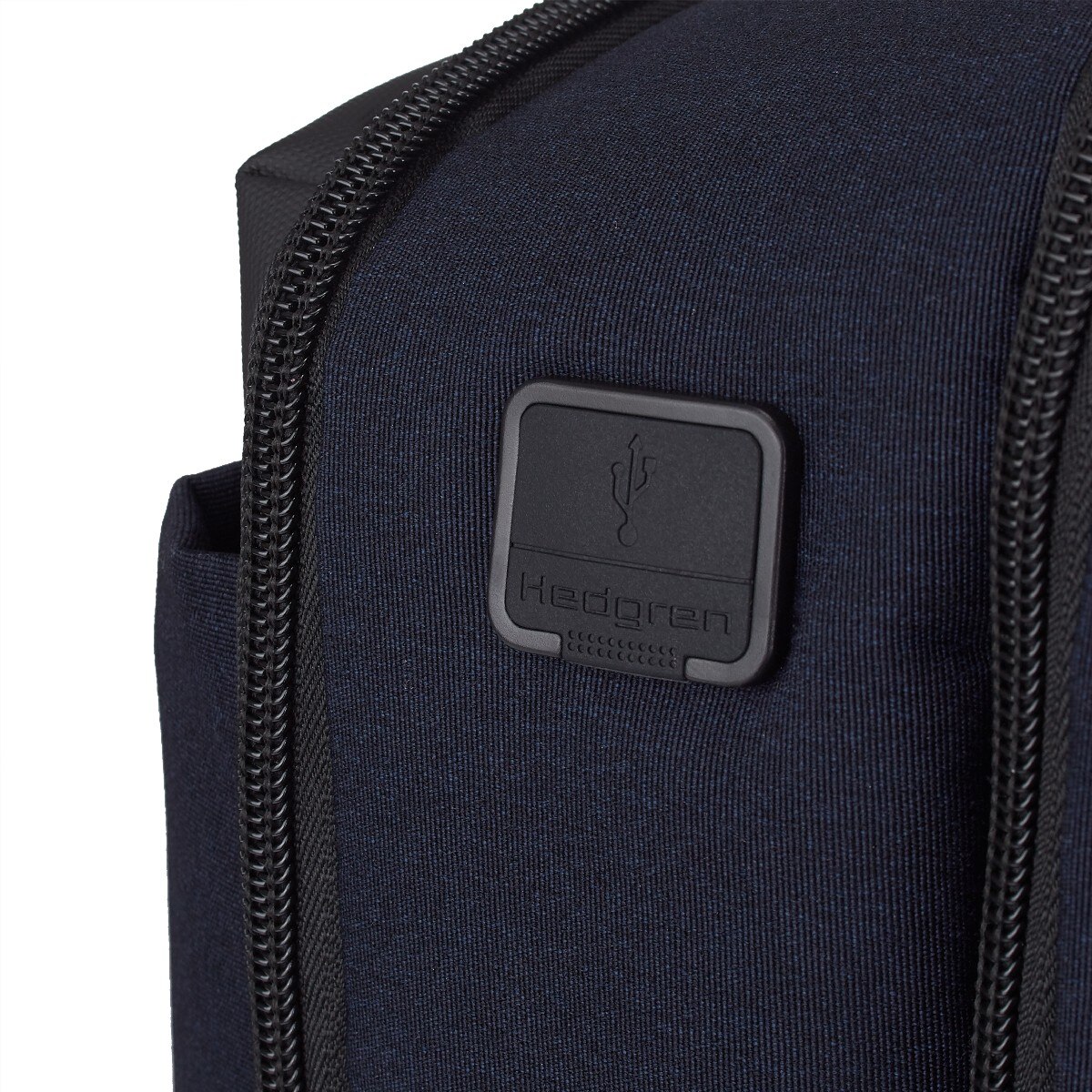 Mochila 2 Compartimentos em Azul Elegante 15,6" RFID HEDGREN script HNXT05 Azul-4