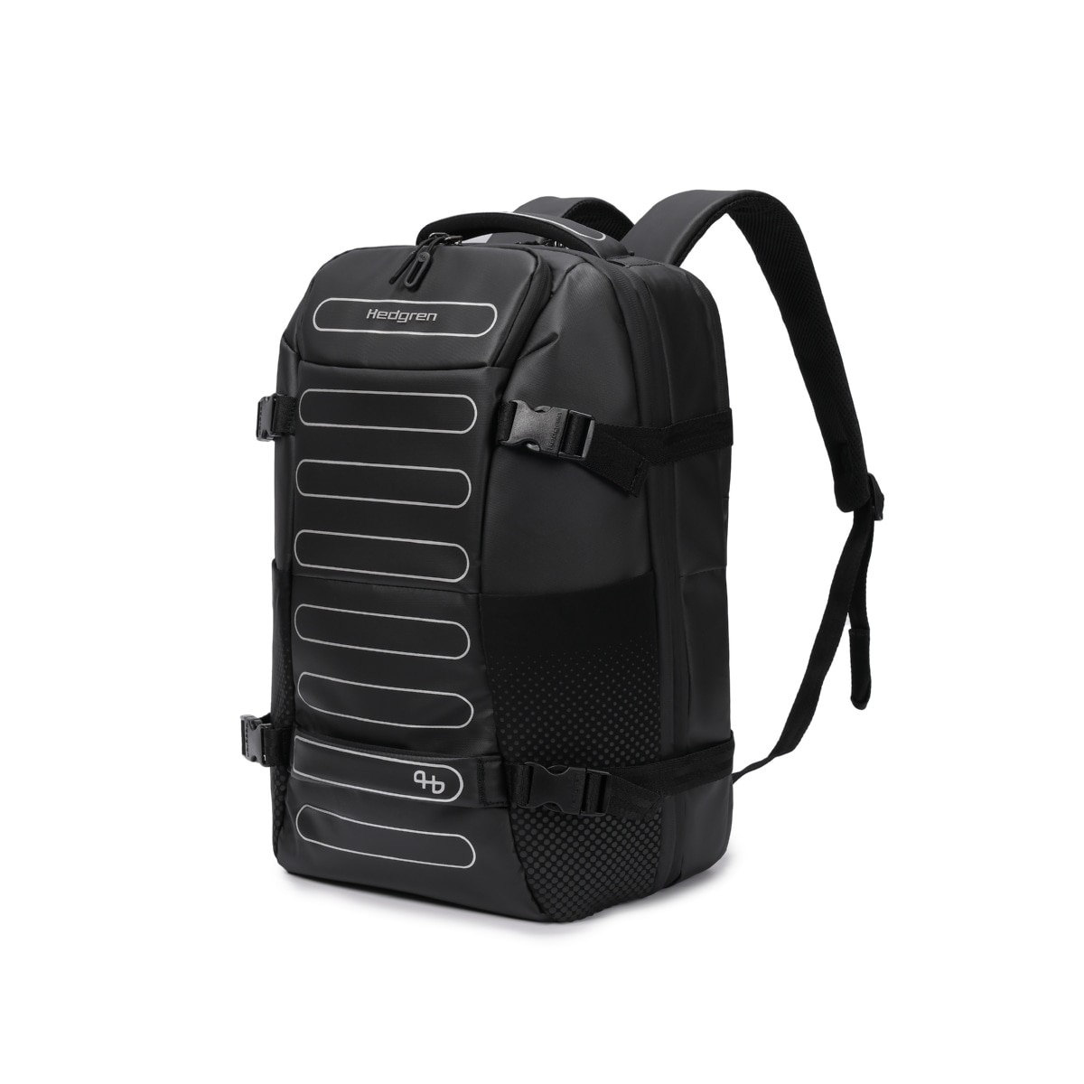 Mochila em CINZENTO ENIGMÁTICO/VERDE AZEITONA 46 cm HEDGREN TRIP M P HCMBP09 Preto-1