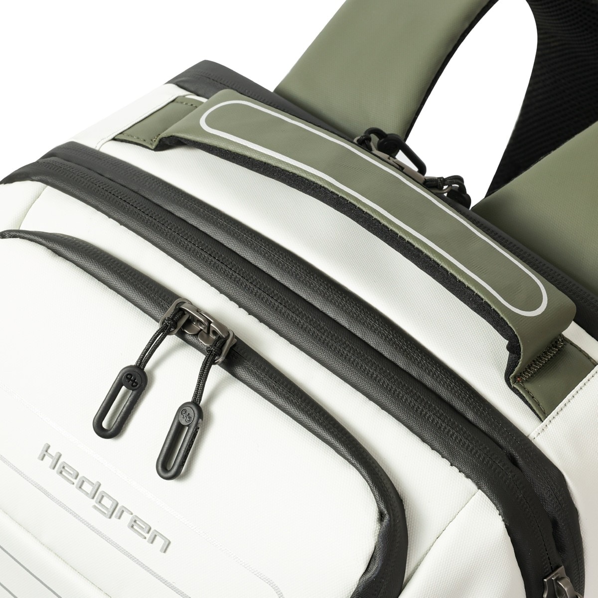 Mochila em CINZENTO ENIGMÁTICO/VERDE AZEITONA 46 cm HEDGREN TRIP M P HCMBP09 Cinzento esverdeado-3