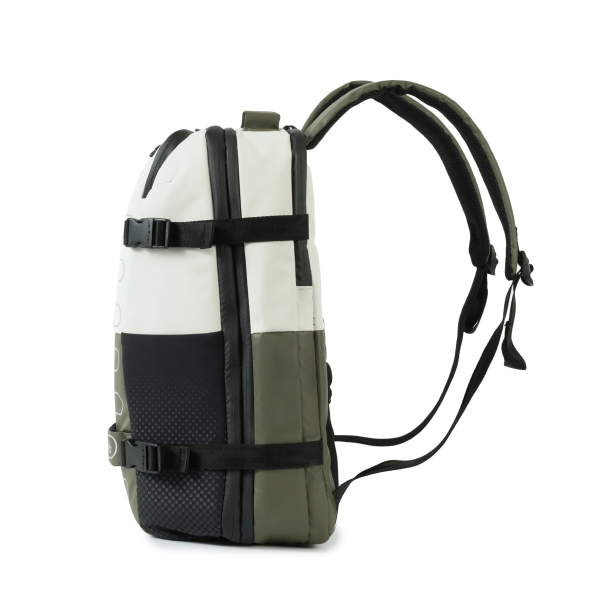 Mochila em CINZENTO ENIGMÁTICO/VERDE AZEITONA 46 cm HEDGREN TRIP M P HCMBP09 Cinzento esverdeado-7