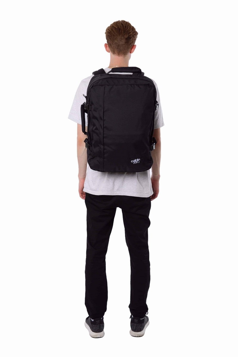Mochila CZ06 flexível preta pequena, com capacidade para 44 L Preto-7