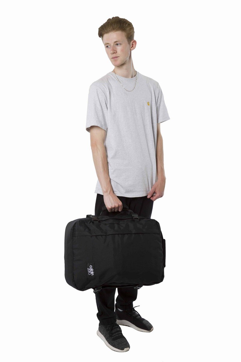 Mochila CZ06 flexível preta pequena, com capacidade para 44 L Preto-9