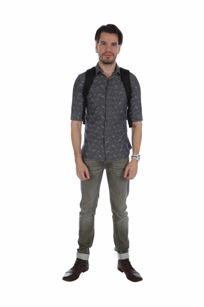 Mochila CZ171201 preta, com capacidade para 36 L Preto-9