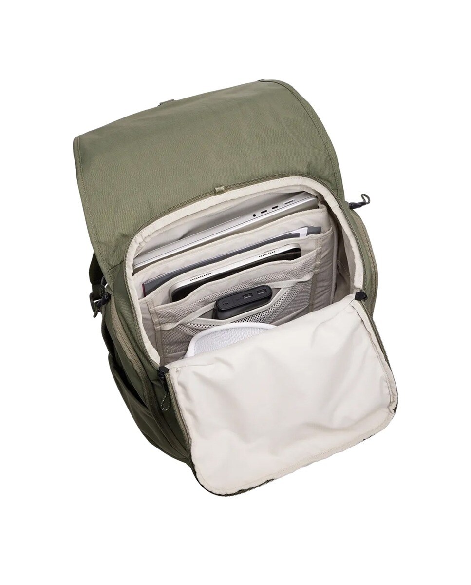 Mochila para Portátil 27L em Nylon - Verde Verde-3